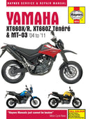 Service Manual For Yamaha MT-03 660 2006-2011