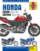 Service Manual For Honda CB 500 1994-2003