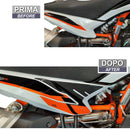 3D Motorcycle Stickers - Tank Sides For KTM 890 Adventure R 2021>2025