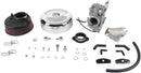 HSR Smoothbore Carburetor Total Kit Black / Chrome / Natural / Red For Harley Davidson FLHR 1450 1999-2006 - 42.00 MM