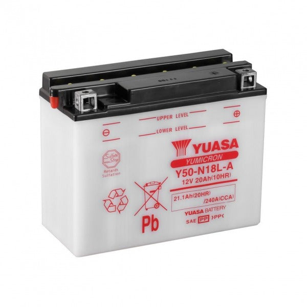 Battery Y50N18LA3-12V Yumicron Dry Cell / No Acid Pack