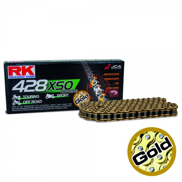 GB428XSO-136 Gold XW-Ring Chain