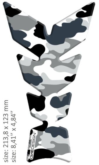 One Design Moon Camo Artic Soft Tank Pad