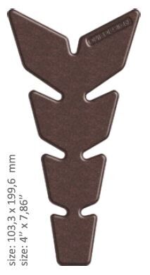 One Design Soft Touch Leather Tank Pad Brown