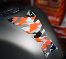One Design Moon Tank Pad Camo Fluo Orange