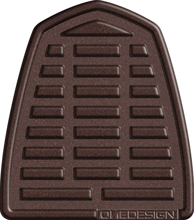 One Design Soft Touch Large CGAN133P Tank Pad Brown