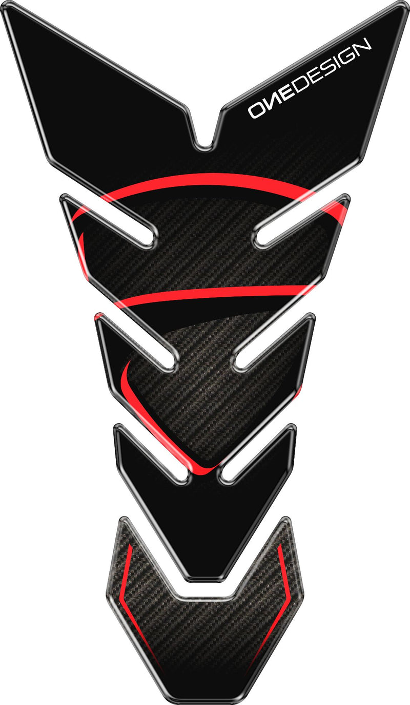 One Design Black Edition Tank Pad Black / Red