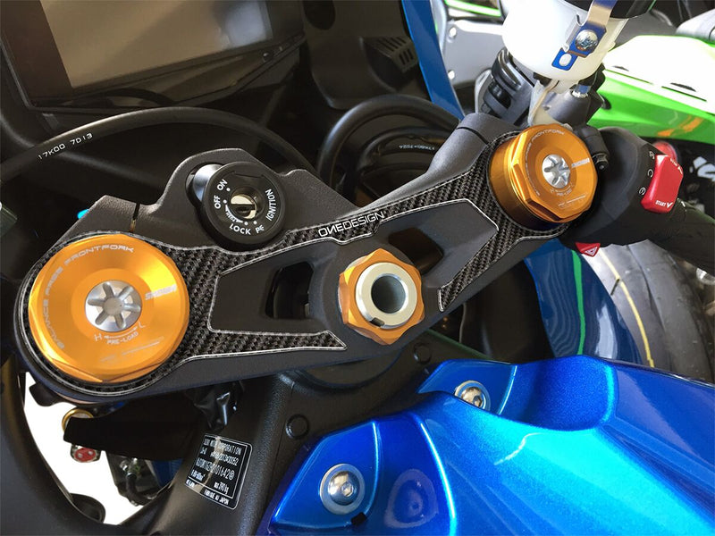 One Design Yoke Protector Carbon Fiber For GSX-R1000