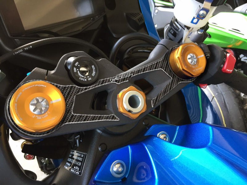 One Design Yoke Protector Carbon Fiber For GSX-R1000