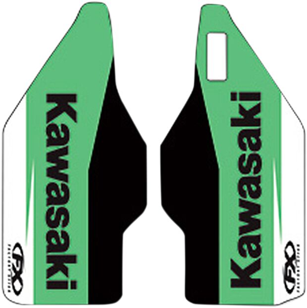 Factory Effex Lower Fork Guard Graphics For Kawasaki KX 100 1998