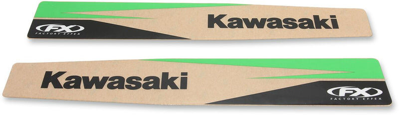 Factory Effex Swingarm Graphics Black / Green For Kawasaki KX 250 F 2006