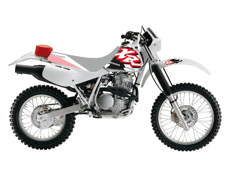 Dream 4 Graphics Kit Black / Red / White For Honda XR 600 R 1988-1999