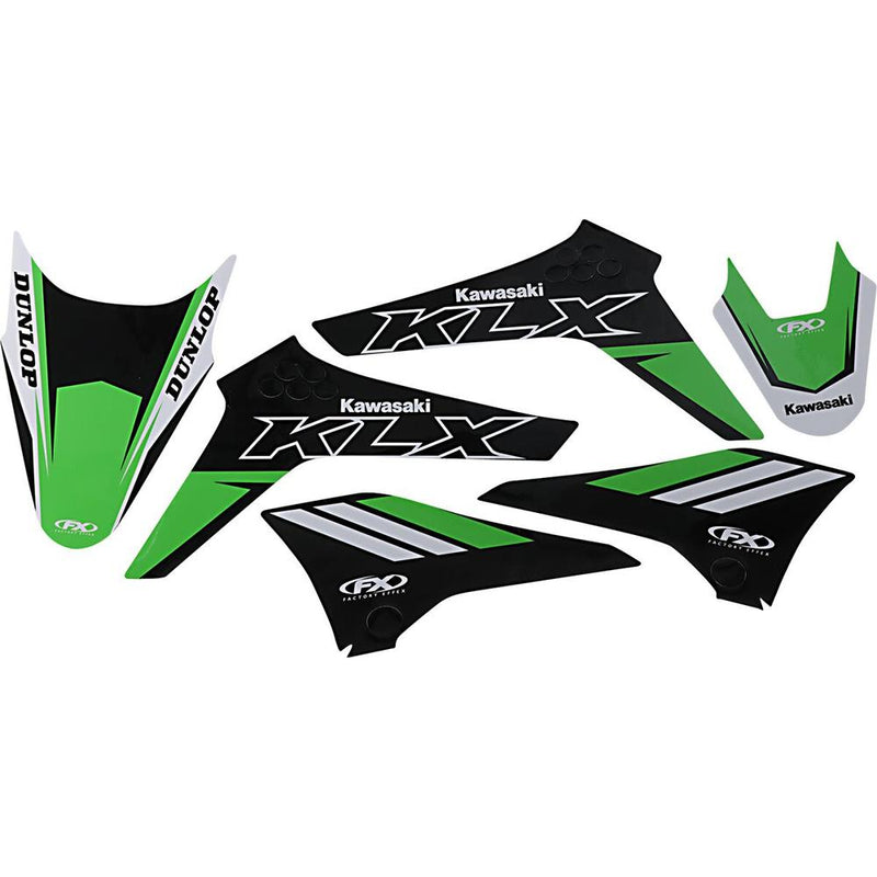 Factory Effex EVO Series Graphic Kit Black / Blue / Green / White