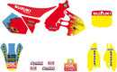 Graphics Kit Green / Multi / Red / Yellow For Suzuki RM 125 1999-2000