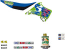 Graphics Kit Green / Multi / Red For Kawasaki KX 125 J 1992-1993