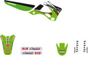 Graphics Kit Black / Green / Multi / White For Kawasaki KX 125 L 1999-2002