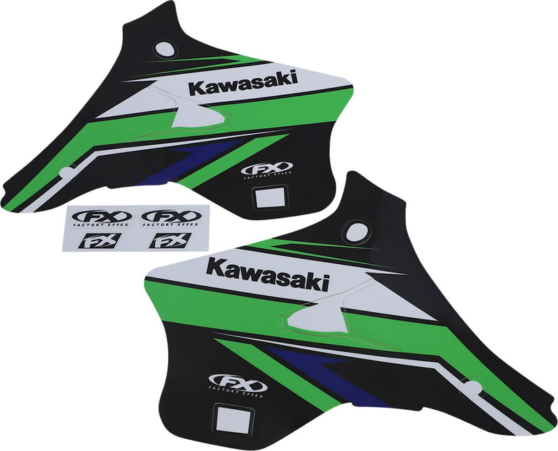 Factory Effex EVO18 Series Graphic Kit For Kawasaki KX 125 K 1994