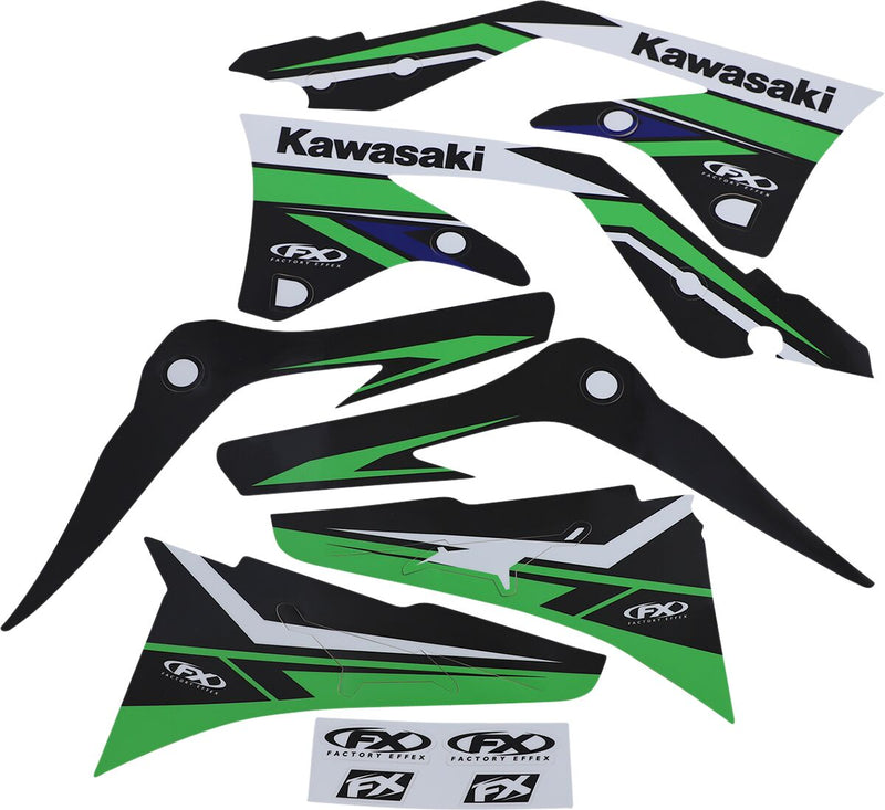 Factory Effex EVO18 Series Graphic Kit For Kawasaki KX 450 F 2012