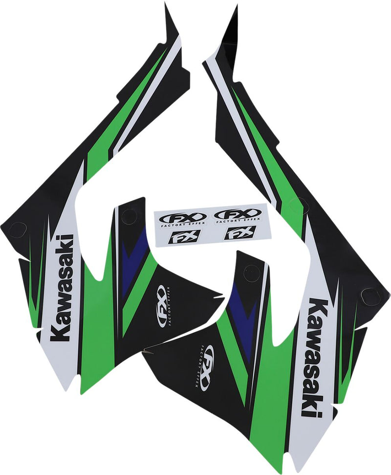 Factory Effex EVO18 Series Graphic Kit For Kawasaki KX 450 F 2019