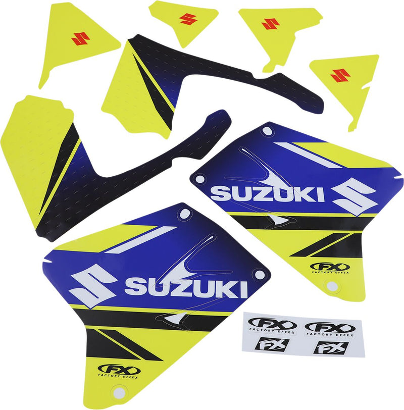 Factory Effex EVO18 Series Graphic Kit For Suzuki RM 125 2008