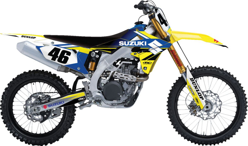 Factory Effex EVO18 Series Graphic Kit For Suzuki RM 125 2008