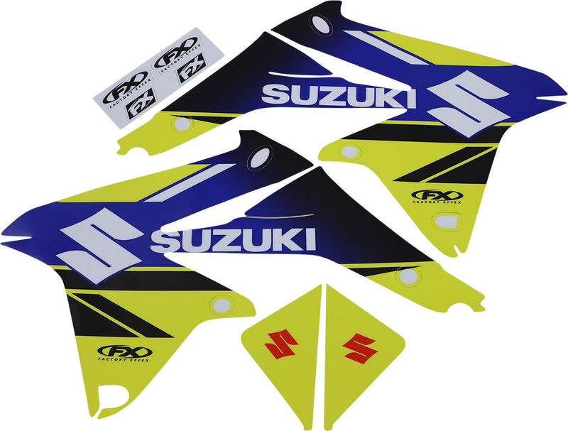 Factory Effex EVO18 Series Graphic Kit For Suzuki RM-Z 450 2009