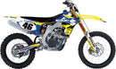 Factory Effex EVO18 Series Graphic Kit For Suzuki RM-Z 250 2019