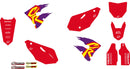 Graphic Kit Retro Red / White / Yellow For Honda CR 125 R 2002-2007