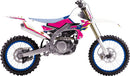 Graphic Kit Retro Blue / Pink / White For Yamaha YZ 250 F 2019-2023