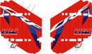 Radiator Louvers Graphics Team Honda HRC 2022 For Honda CRF 450 R 2009-2012