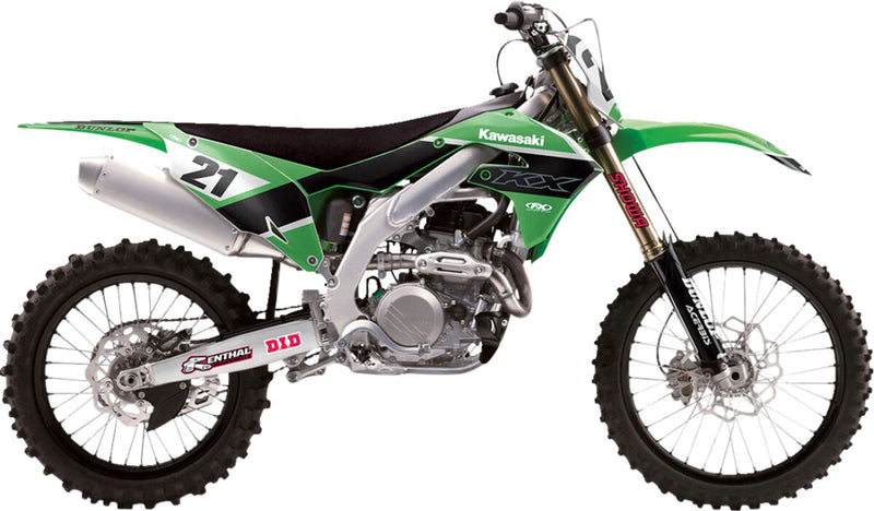 Factory Effex SR1 Series Graphic Kit Green For KX450F 06-08