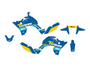 Graphic Kit Blue / Yellow For Yamaha XTZ 690 2020-2022