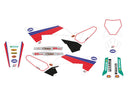Graphic Kit Retro Blue / Red / White For KTM SX 125 2023