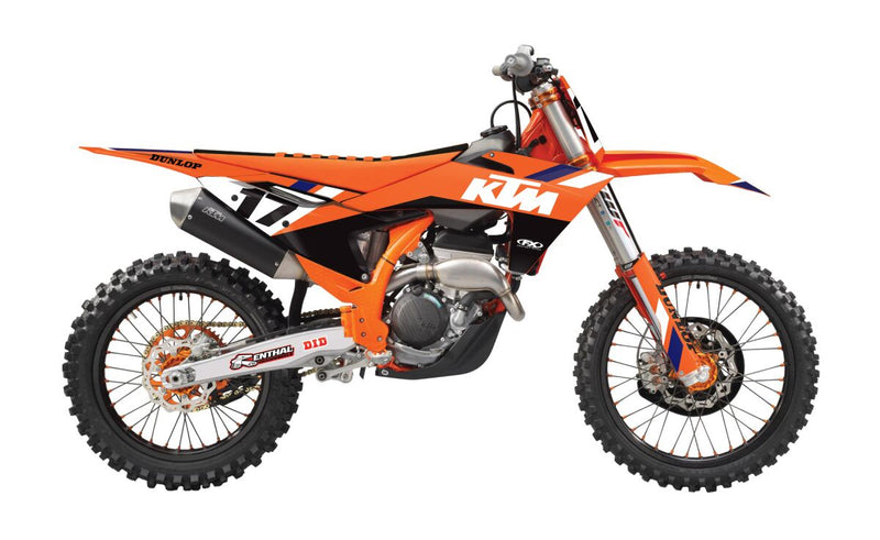 Factory Effex EVO20 Series Graphic Kit Black / Orange For KTM SX 65 2017