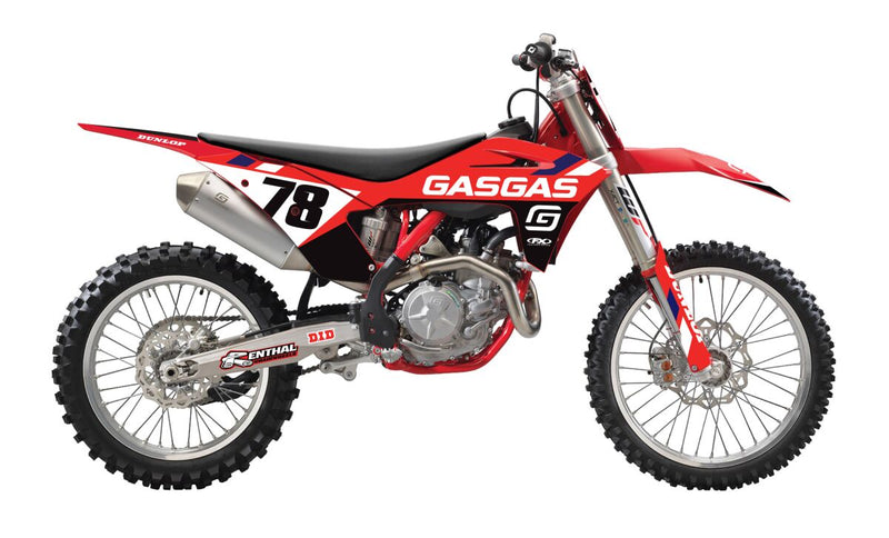Factory Effex EVO20 Series Graphic Kit Black / Red For Gas Gas EX 300 2024