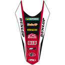Factory Effex Rear Fender Graphics Black / Red / White