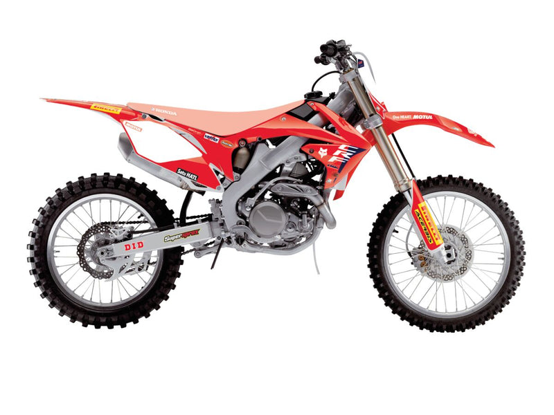 Replica Team Honda HRC 2024 Graphics Kit White For Honda CRF 250 L 2012-2013