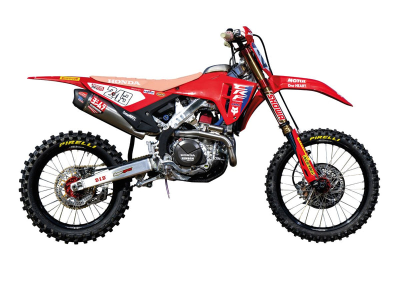 Replica Team Honda HRC 2024 Graphics Kit White For Honda CRF 250 F 2025