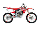 Dream 5 Graphic Kit Black / Red / White For Honda CRF 450 R 2005-2008