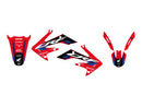 Dream 5 Graphic Kit Black / Red / White For Honda CRF 250 R 2004-2009