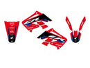 Dream 5 Graphic Kit Black / Red / White For Honda CR 125 R 2002-2007