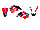 Dream 5 Graphic Kit Black / Red / White For Honda CR 125 R 2000-2001