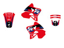Dream 5 Graphic Kit Black / Red / White For Honda CR 125 R 1993-1997