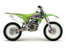 Dream 5 Graphic Kit Black / Blue / Green For Kawasaki KX 250 F 2004-2005