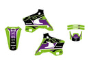 Dream 5 Graphic Kit Black / Blue / Green For Kawasaki KX 250 1994-1998