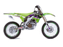 Dream 5 Graphic Kit Black / Blue / Green For Kawasaki KX 250 F 2006-2008