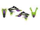 Dream 5 Graphic Kit Black / Blue / Green For Kawasaki KX 250 F 2013-2016