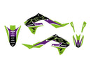 Dream 5 Graphic Kit Black / Blue / Green For Kawasaki KX 250 2021-2024