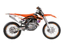 Dream 5 Graphic Kit Black / Blue / Orange / White For KTM EXC 125 2014-2016
