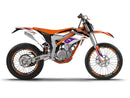 Dream 5 Graphic Kit Black / Blue / Orange / White For KTM FREERIDE 250 F 2018-2020
